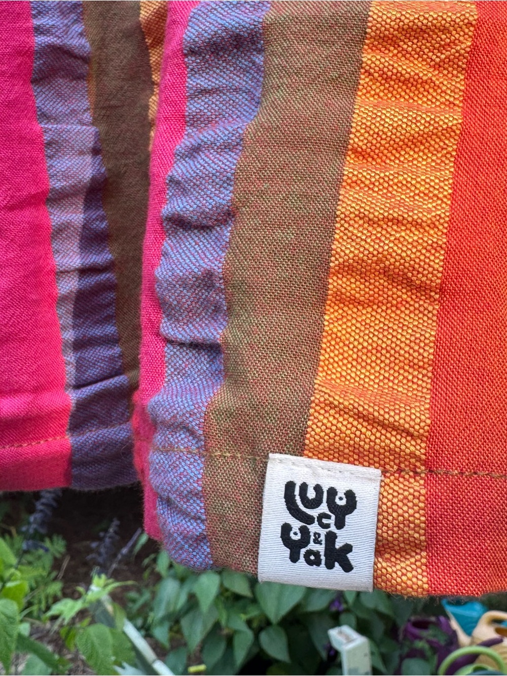 LUCY & YAK Norris rainbow stripe set size 26 / 2XL - Picture 9 of 9